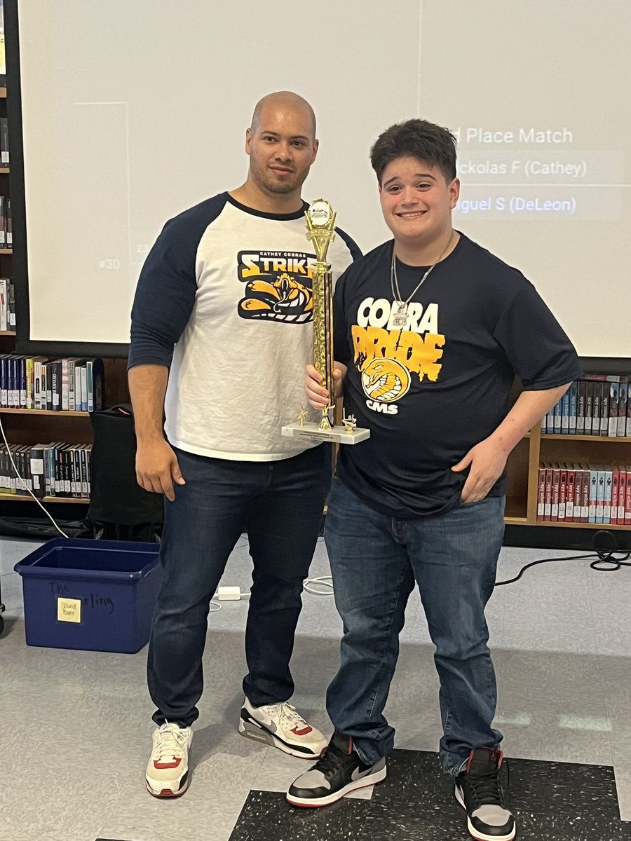 eSports District Champion!! Way to go Charlie!!

#COBRAPride
#itsagreatdaytobeacobra
#ALLIN
#GreatnessStartsHere
#DistrictOfChampions
@McAllenISD
@cobras047
@Athletics_CMS1
@McAllenMemorial
@AJacksonElem
@gonzalezelem