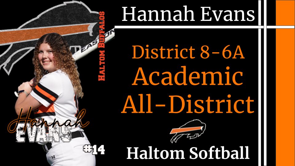 RHSCoachGraham's tweet photo. 💥🦬🥎 We are very proud of the 6 athletes who not only worked hard on the field, but in the classroom as well, to earn District 8-6A All-District honors! https://t.co/Nyi2Dq4znU