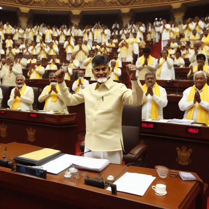 @ncbn A visionary leader always ,guide us good path …I seen your eyes just 2feet distance…I am provide today .greatest leader with greatest vision…salute sir
We are waiting 
#ByeByeJaganFOREVER #JaganLosingBig