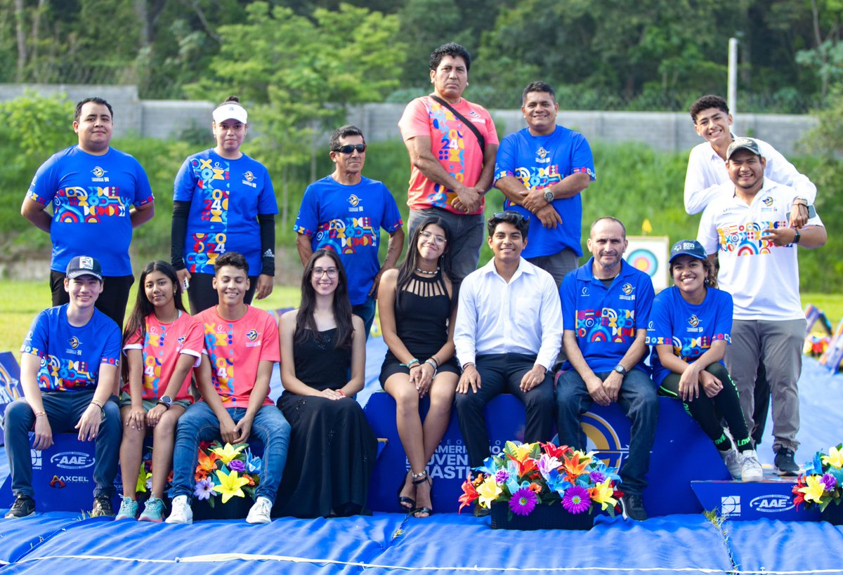 ArcherySV's tweet photo. ¡Gracias!👏🏻

Ayer culminó con éxito el Campeonato Panamericano de la Juventud y Masters 2024 🏹 y queremos agradecer a los jueces, personal de campo y personal de nuestra federación por su entrega y trabajo durante el certamen.

#TiroConArco #PanamericanoJuniorYMasters #Archery https://t.co/u7MTN2vyl2