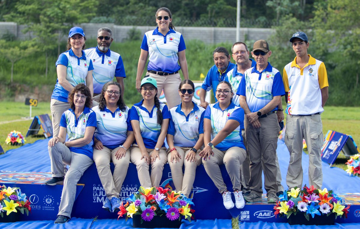 ArcherySV's tweet photo. ¡Gracias!👏🏻

Ayer culminó con éxito el Campeonato Panamericano de la Juventud y Masters 2024 🏹 y queremos agradecer a los jueces, personal de campo y personal de nuestra federación por su entrega y trabajo durante el certamen.

#TiroConArco #PanamericanoJuniorYMasters #Archery https://t.co/u7MTN2vyl2
