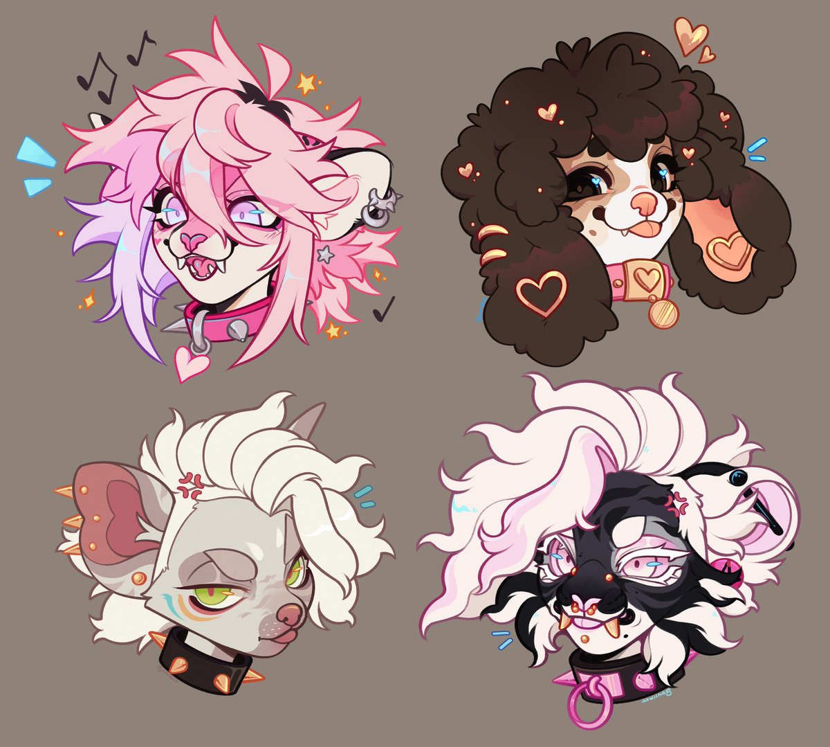 Boniibee's tweet photo. Opening for 3⃣ slots of both busts and headshots! Info in thread - https://t.co/ijfwOYvpr2