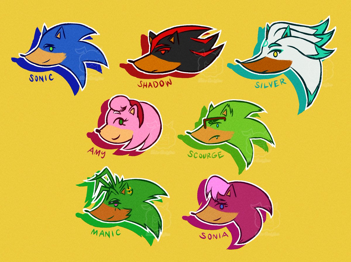 I FORGOT TO POST THIS
All of the hedgehogs in my style and interpretation, designs aren't final, but it's an initial idea I came up with for all of them

#sonic