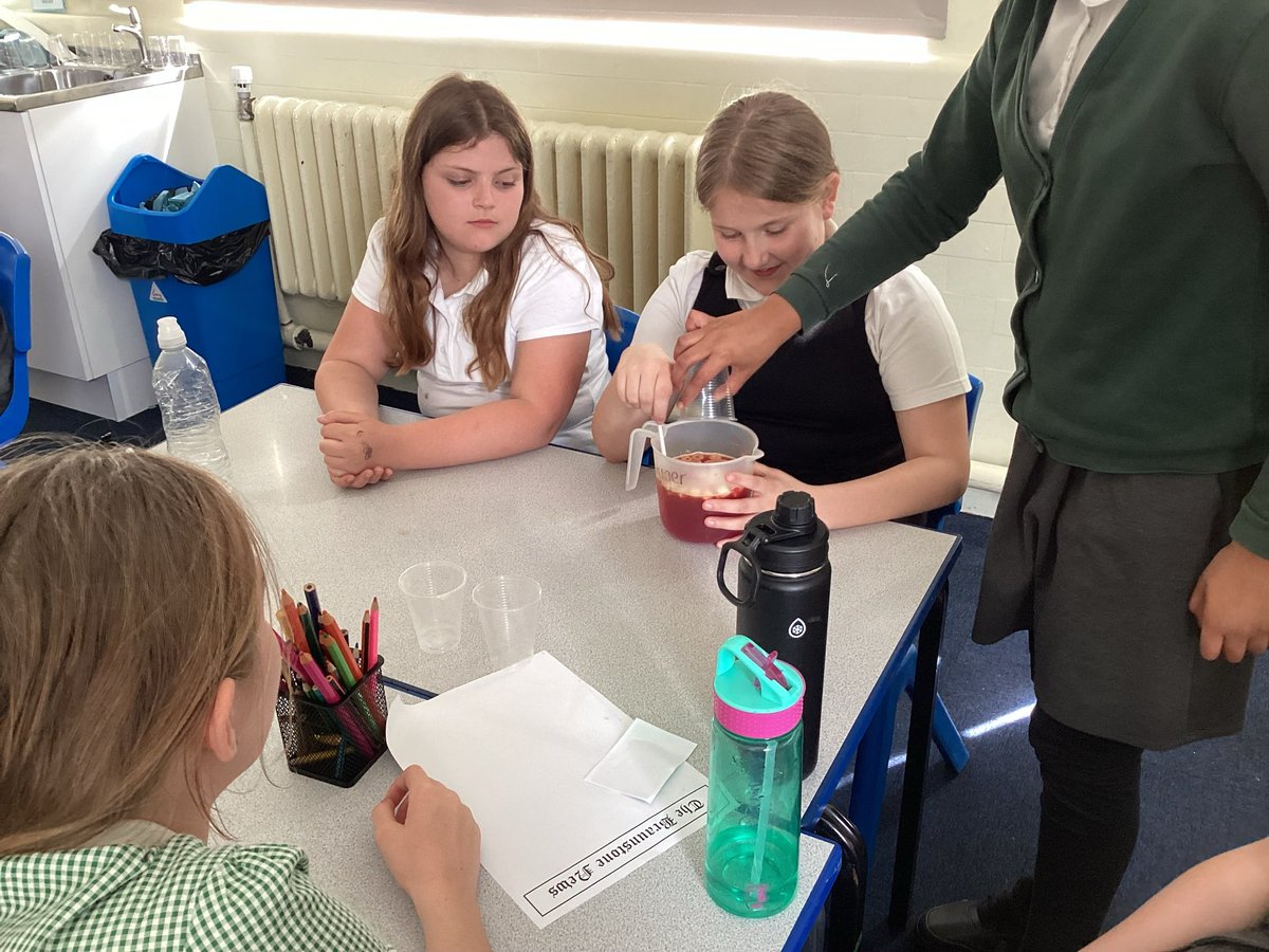 RavenhurstCP's tweet photo. This afternoon, year 6 were learning about blood and its function in the human body. 

We discovered it is actually magical; it transports oxygen, fights infection and even clots, without being told! 

We also had lots of practical fun making our own ‘fake’ blood 🩸 https://t.co/0fkRTrAyS3