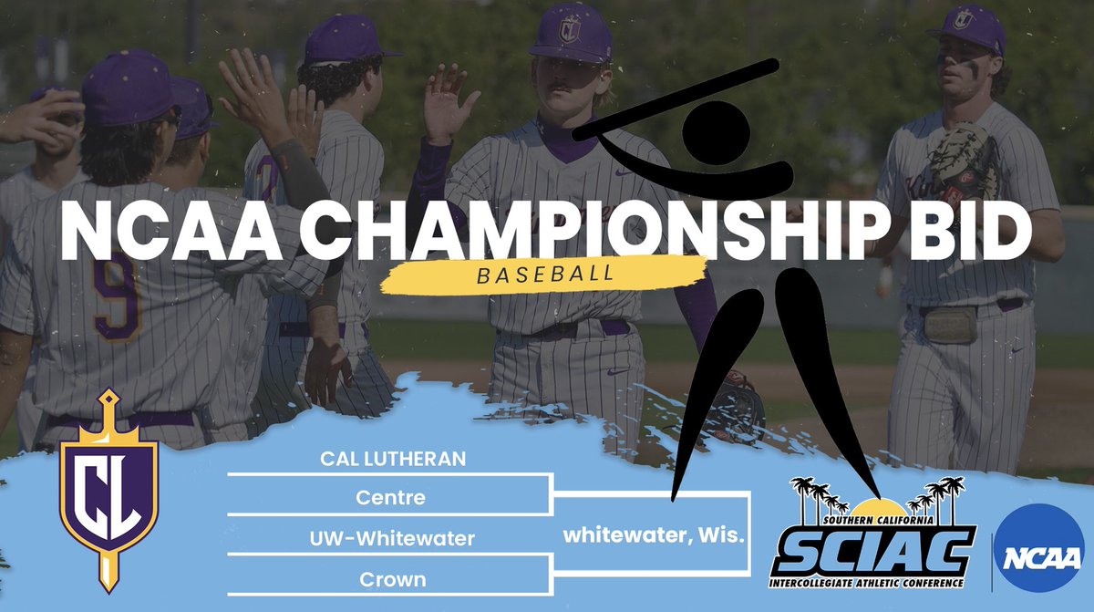 theSCIAC's tweet photo. The @CLUSports Kingsmen are dancing! 🕺��� #SoCalSoGood #SCIACtion https://t.co/UUk2yKMlAS