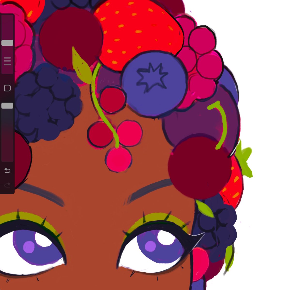 SVV_ART's tweet photo. a sweet work in progress 🍓 https://t.co/3YT0G0Ekpy