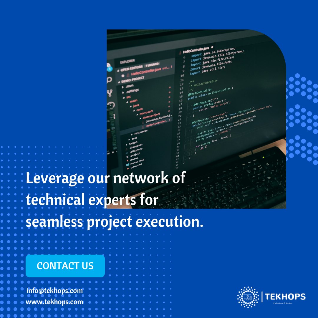 tekhopscom's tweet image. Leverage our network of technical experts for seamless project execution.
info@tekhops.com
tekhops.com
#NetworkOfExperts #SeamlessExecution #TechnicalProjects #USA #tekhops #india