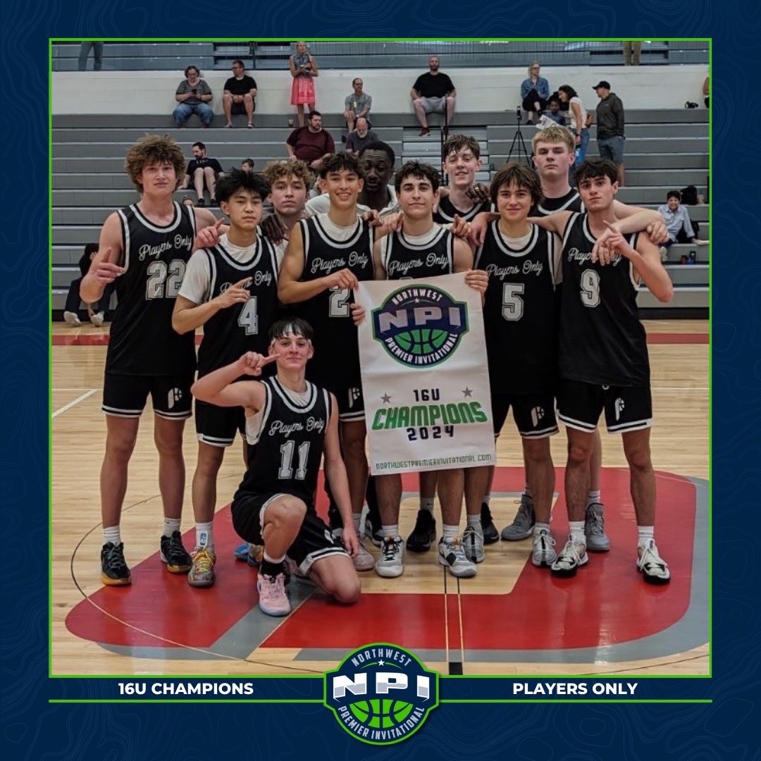 Congratulations to our 16U Division Champions, Players Only
