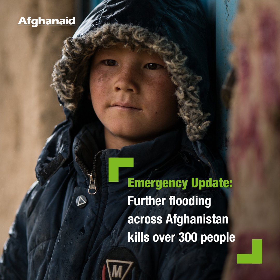 Provinces across Afghanistan were hit by the most severe flooding of the year this weekend, claiming the lives of over 300 people Our teams are conducting assessments in some of the areas most impacted 🔗 Read our update: bit.ly/3UCQMv6