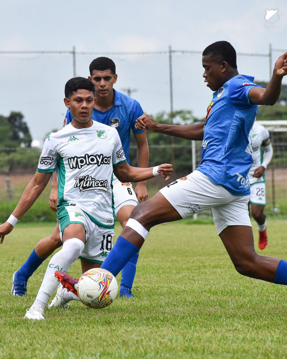 🏆 Victoria de la Sub 20 ante Orsomarso en la Supercopa Juvenil FCF. ⚽️ Con goles de Kleiton Cuellar, Jaider Moreno y Juan Manuel Arango Deportivo Cali sumó 3 puntos en condición de visita por la fecha #8 del certamen. #CanteraVerdiblanca🇳🇬