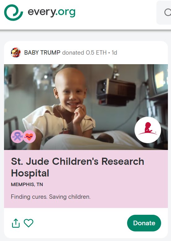 eldinerodigital's tweet photo. @Poe_Ether Check out @BabyTrumpToken new ath right around the corner. Donnie T holds baby trump in his wallet and $babytrump donates to “babies” aka charities. Buy with #eth #sol #bnb https://t.co/RPxN9nYM9R