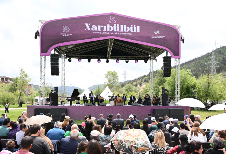 7th “Kharibulbul” International Music Festival features concert program in Lachin azertag.az/en/xeber/7th_k…