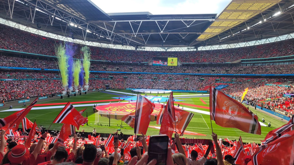 KlareWilliams's tweet photo. #MUWomen #WomensFACup #Wembley #proud #United 
What an unforgettable day 🏆❤️ ⚽️ https://t.co/PGRlhKdfJ6