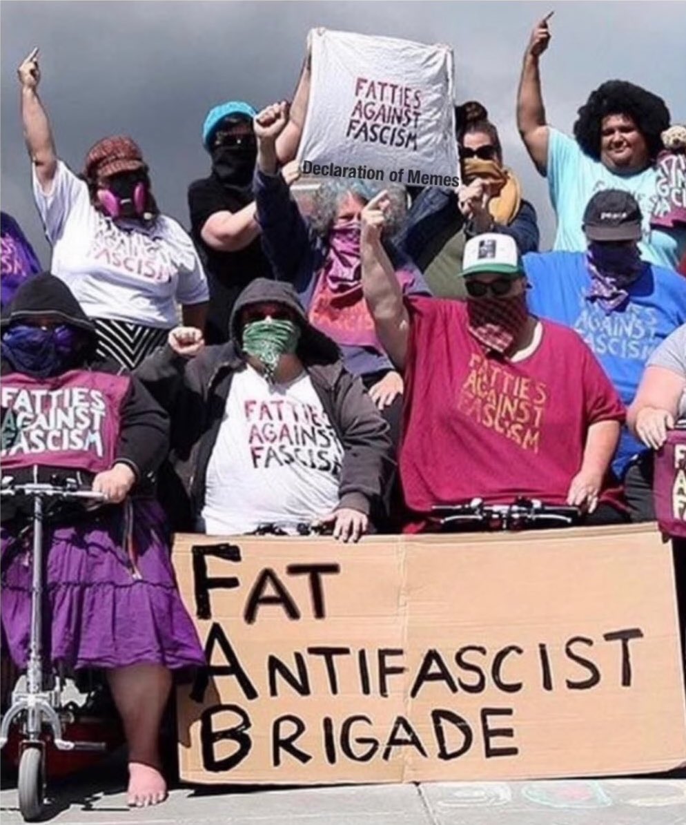 I present to you the first fat communists