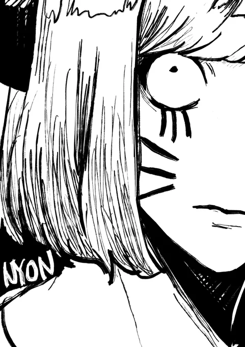 久々ニョンラクガキ 