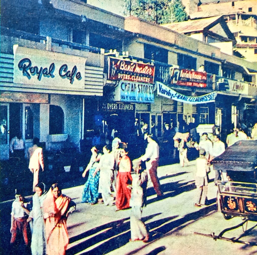 1950s :: Street Scene , Mussoorie