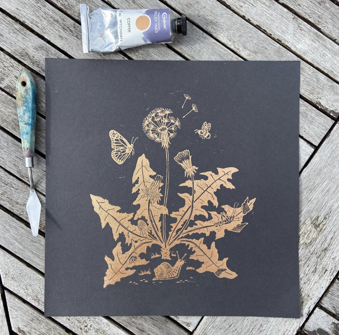 Sarah Delahoy Printmaker tweet media