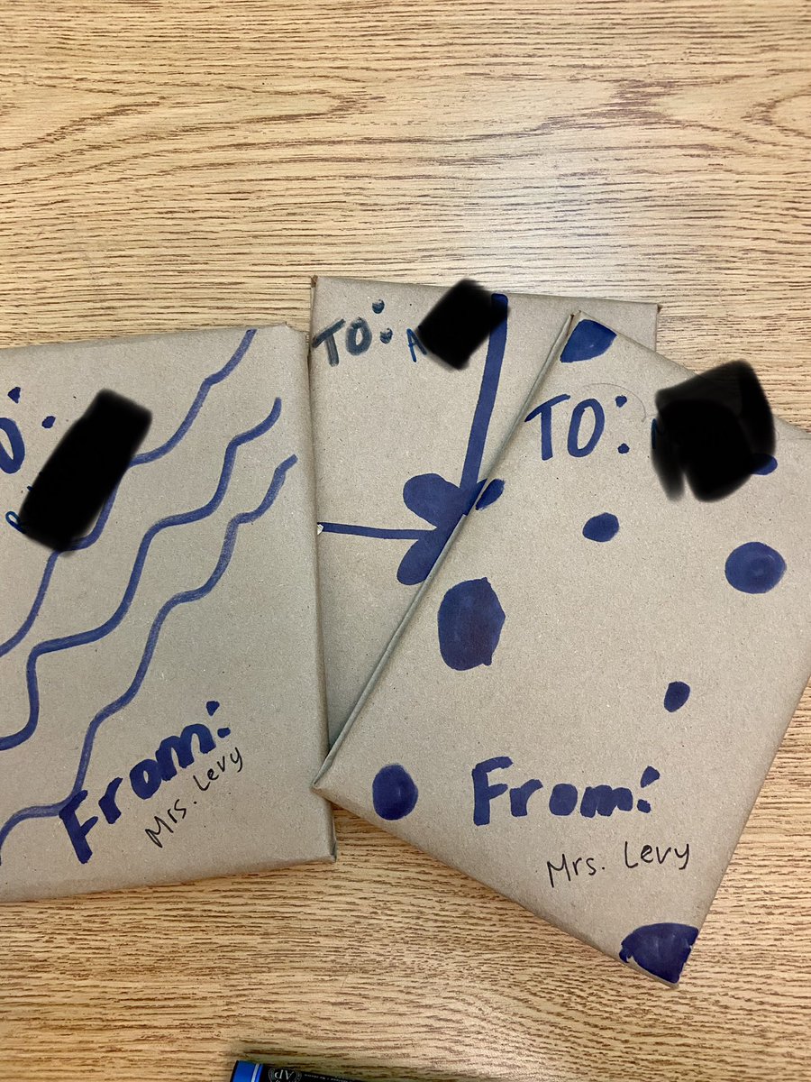 Elisa Levy (@ms_menis) on Twitter photo I have three 2nd graders who have recently all become obsessed with the same book series. I can’t wait for them to open their presents. It’s the second book in the series. Happy summer reading! Thanks for the inspiration <a href="/mariapwalther/">Maria Walther</a>!
<a href="/mustangpride204/">McCarty Elementary</a> 🎁📘📖📚 I have three 2nd graders who have recently all become obsessed with the same book series. I can’t wait for them to open their presents. It’s the second book in the series. Happy summer reading! Thanks for the inspiration <a href="/mariapwalther/">Maria Walther</a>!
<a href="/mustangpride204/">McCarty Elementary</a> 🎁📘📖📚