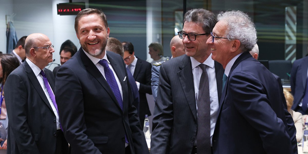 🔴Il ministro Giorgetti a Bruxelles presenta il #G7 finanze di Stresa. Più info qui 🔽 shorturl.at/fOQS4 #g7italy 🇮🇹