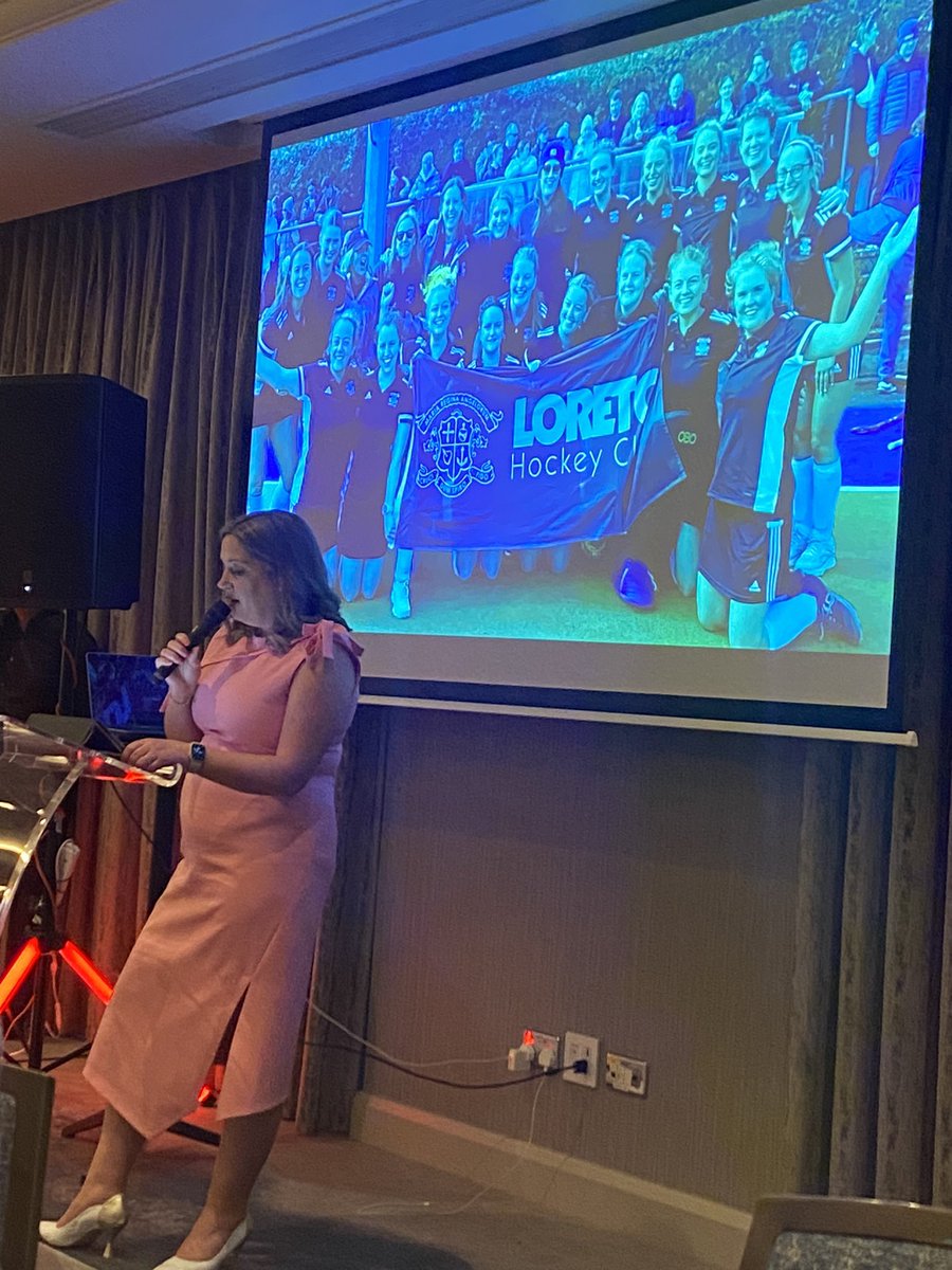 Lovely to celebrate our Loreto Community hockey achievements over the course of the year at the annual hockey dinner this weekend. Well done to all our pupils &amp; parents past &amp; present on this year’s games 👏