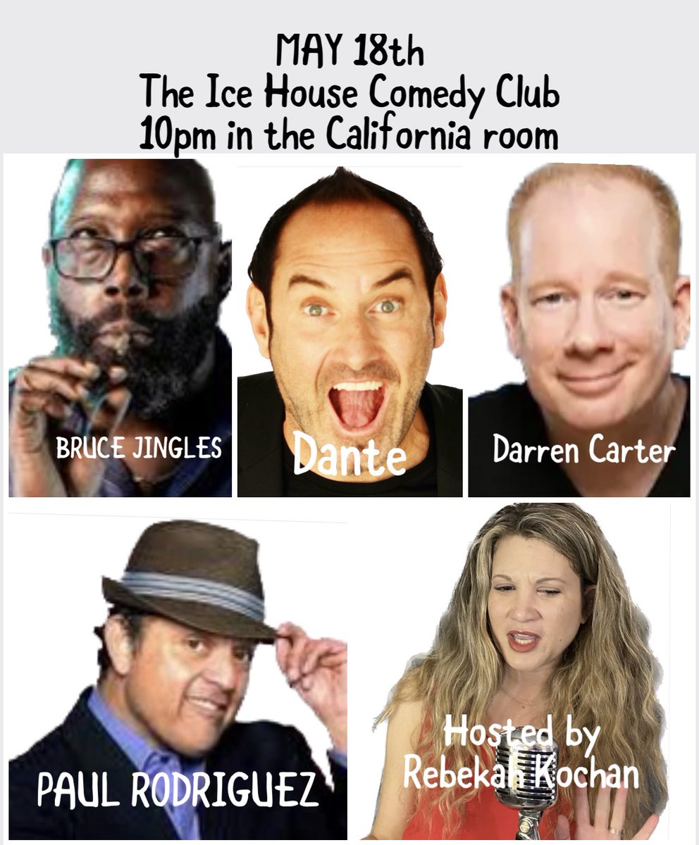 See Paul Rodriguez this weekend at the Ice House in Pasadena!!

Saturday May 18th in the California room 10pm. 

With @Darrencarter @brucejingles hosted by @Rebekahkochan starring @thepaulrodriguez PAUL RODRIGUEZ! 

LINK IN BIO

Tix showclix.com/event/the-ice-…
