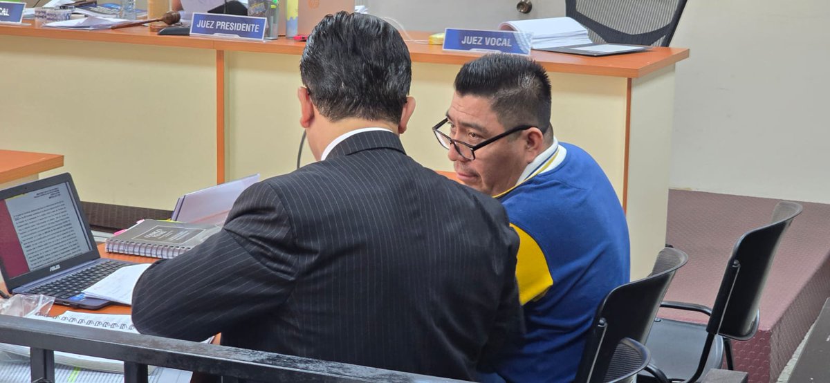 Tribunal Séptimo de Sentencia Penal rechaza nuevamente petición del ex comisario, Luis Pérez Borja, para obtener medida sustitutiva por lo que debe permanecer en prisión preventiva mientras dilucidan su situación legal en el juicio por el caso Hogar Seguro ⬇️

#MedidaSustitutiva