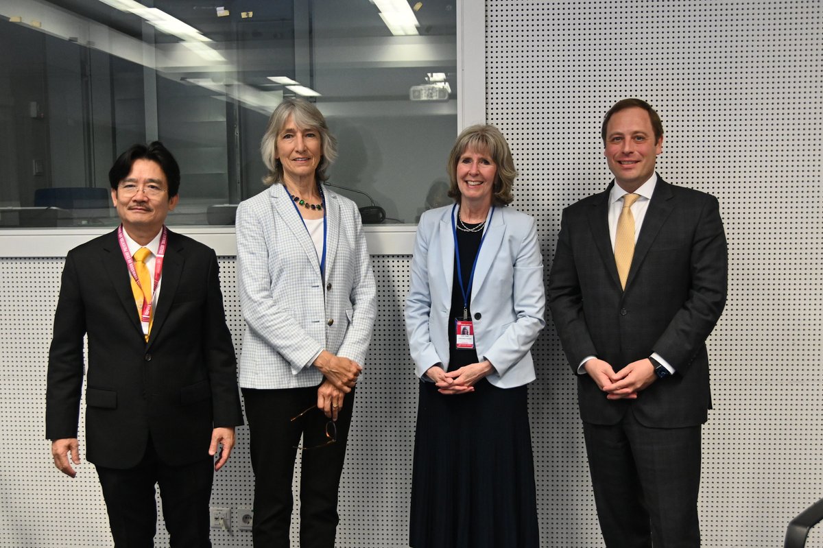 DAS Maggie Nardi provides opening remarks as INL hosts an event at the CCPCJ with Thailand's Deputy Attorney General, @USDOJ_Intl, and @iijmalta to share best practices on strengthening competent and central authorities for better international cooperation and technical…