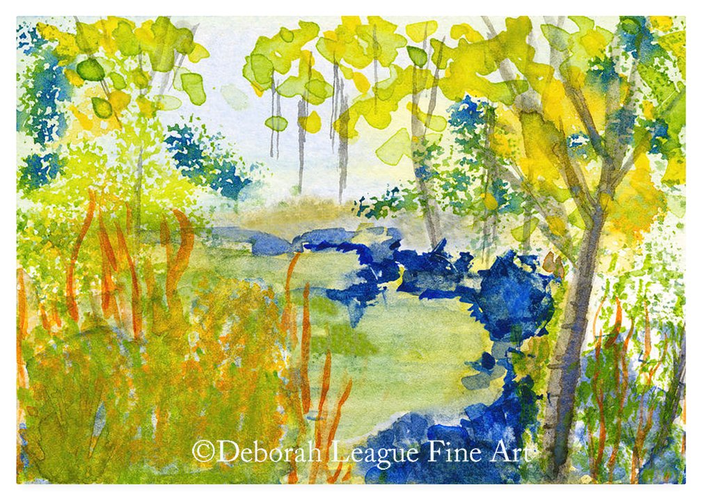 Lazy summer day #watercolorlandscape #watercolor #watercolorpainting #landscape #AbstractArt #BlueWater #creek #forest #trees #LazyRiver #BuyIntoArt #AYearForArt #wallart #artprints #summerlandsape #Art #ArtistOnTwitter #summertime   #artist 
ART - deborah-league.pixels.com/featured/lazy-…