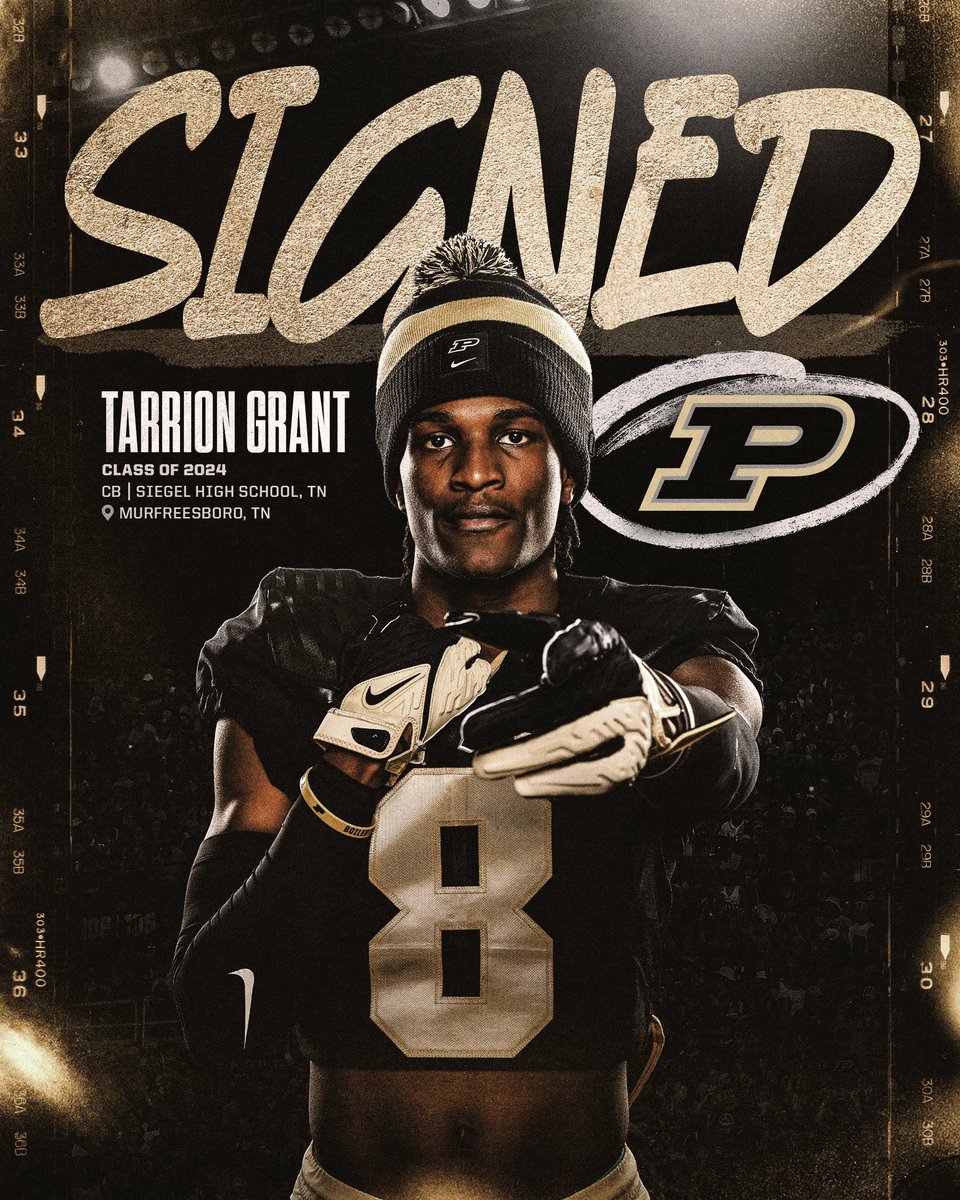 Couldn’t wait to be a Boilermaker! Welcome to the fam @Tarrion12! #BoilerUp ⭐️⭐️⭐️⭐️⭐️