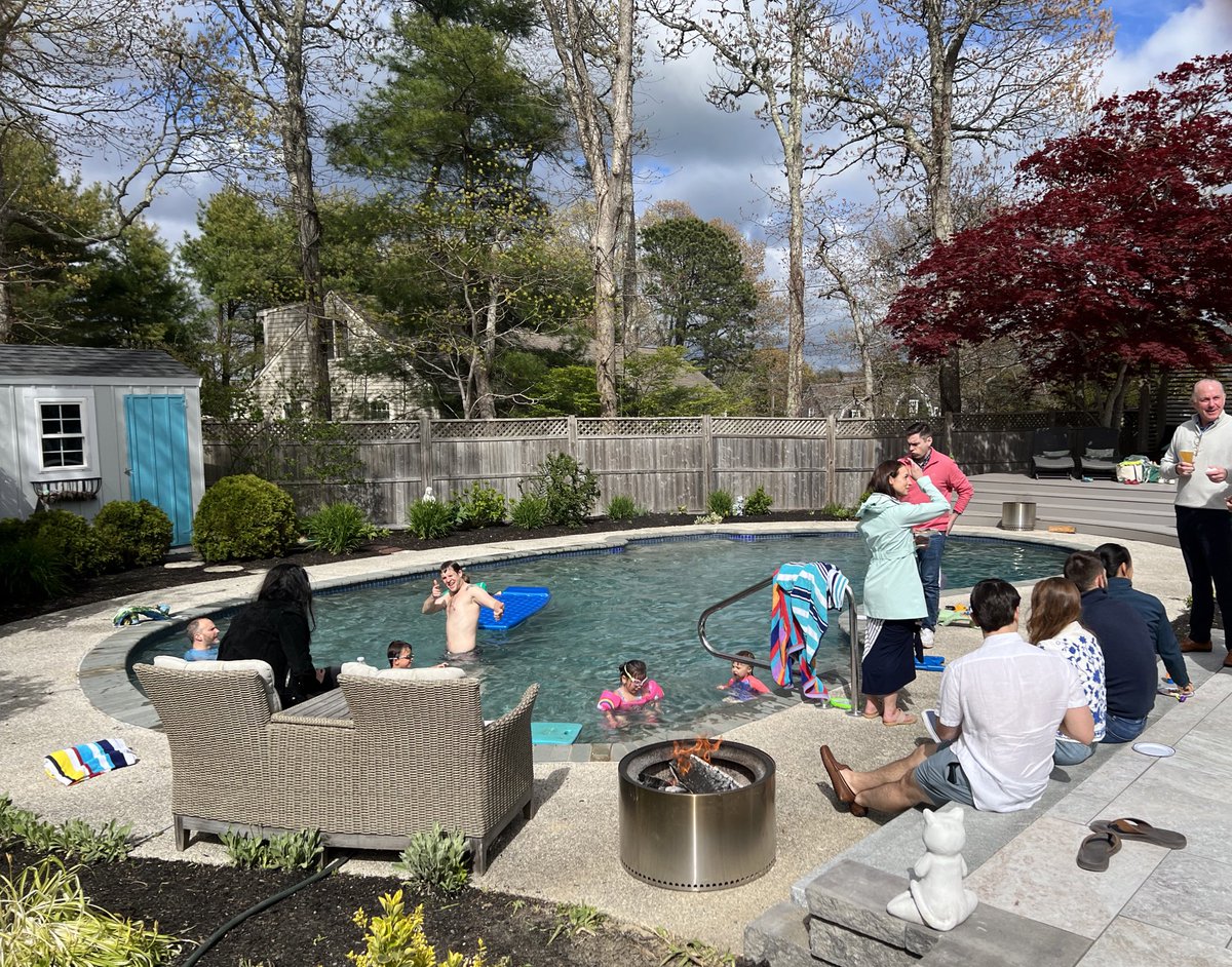 BIDMCVascular's tweet photo. Thanks to Dr. Hamdan (@FTPWWbball) for another amazing vascular resident/fellow wellness day in Cape Cod! @BidmcCvi @BIDMCSurgery https://t.co/1siZXAgyxF