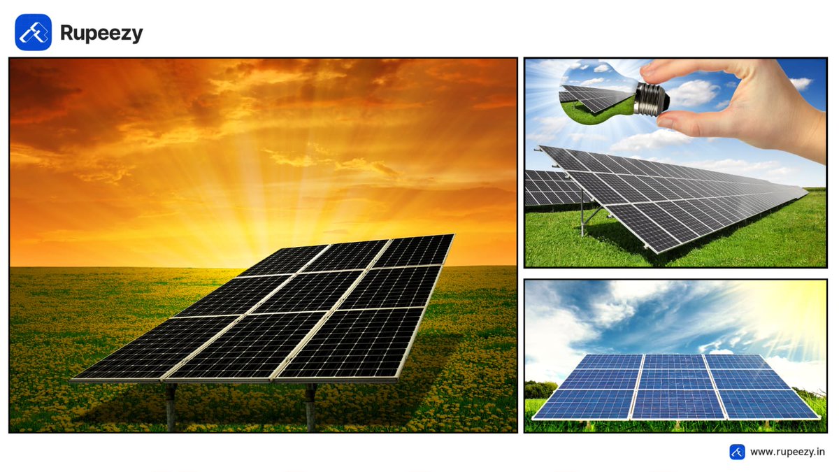 👉 Solar Panel Stocks Has Huge Growth Opportunity in India🇮🇳 ✨

🌟 Every Intelligent Investors Must Know A list of 12 Stocks✨

👉 A Thread🧵 👇✨

#Stockmarket #stocks #investing #Stockmarketindia #solar #stockmarketcrash #StockMarketNews