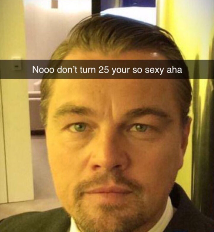 OMG, Sabrina Carpenter celebrates 25th birthday with Leonardo DiCaprio meme cake omgwh.at/T6qKXm #Celebs #Food #BarryKeoghan