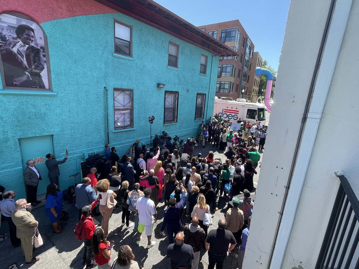#News - DC Mayor Muriel Bowser and Police Chief Pamela Smith open a second “Safe Commercial Hub,” this one at 2300 MLK Ave SE; It and another opened near Capital One Arena concentrate police and city services in high traffic spots. Mayor says next will be on U Street NW. <a href="/wcp/">Washington City Paper</a>