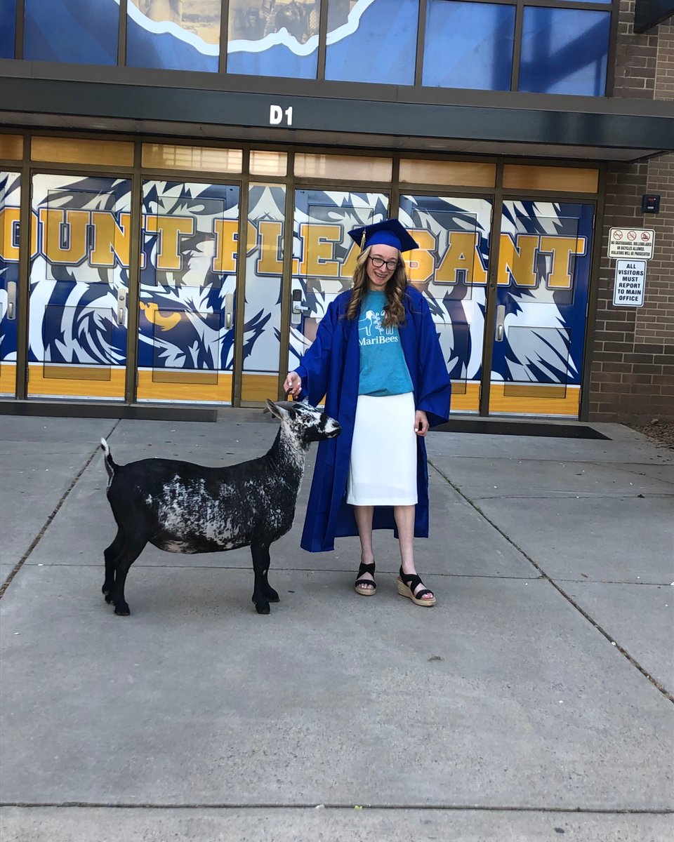 Join us in congratulating Marianna Harrison from Mt. Pleasant on her upcoming graduation from Mt. Pleasant High School! Marianna has been an active member of the FFA & enjoys raising & showing goats with her family. We are proud of all 2024 ag graduates! #NCProud #NCAgriculture