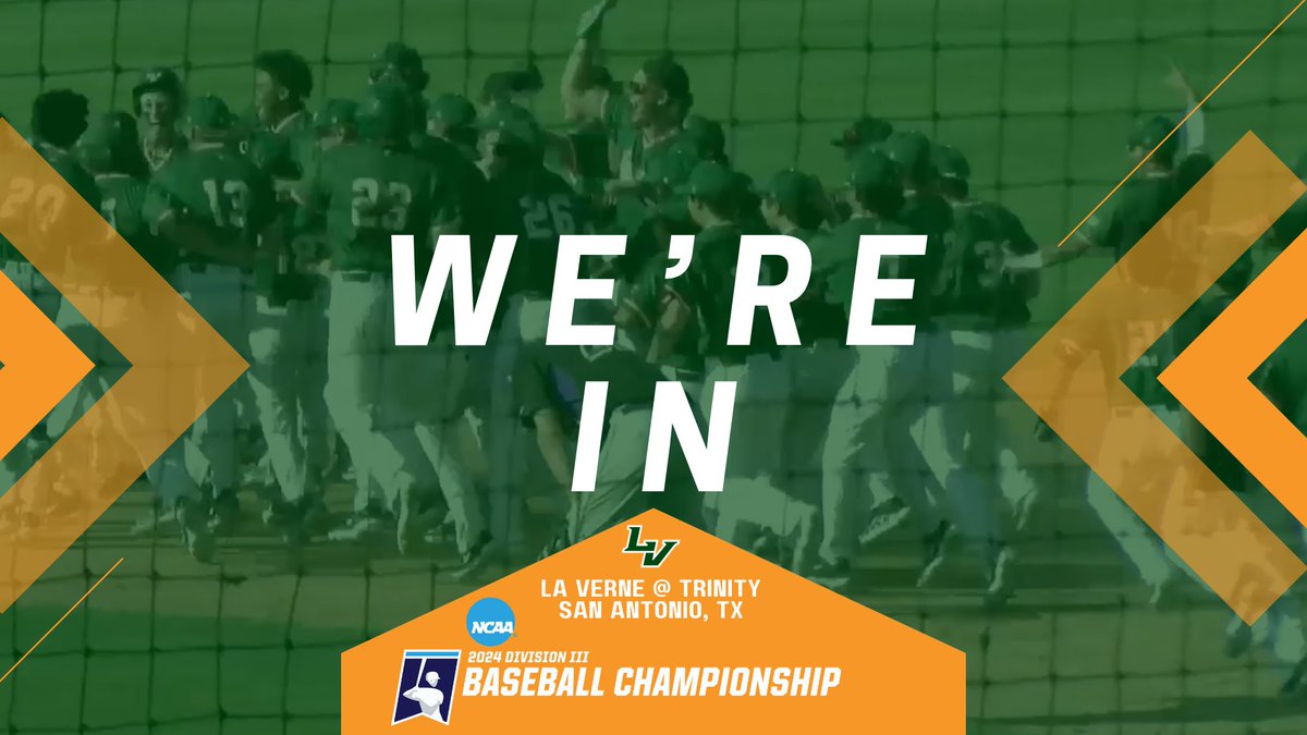 The Leopards are heading to Texas! La Verne earned an at-large bid and will play Trinity in a two-team regional this week.