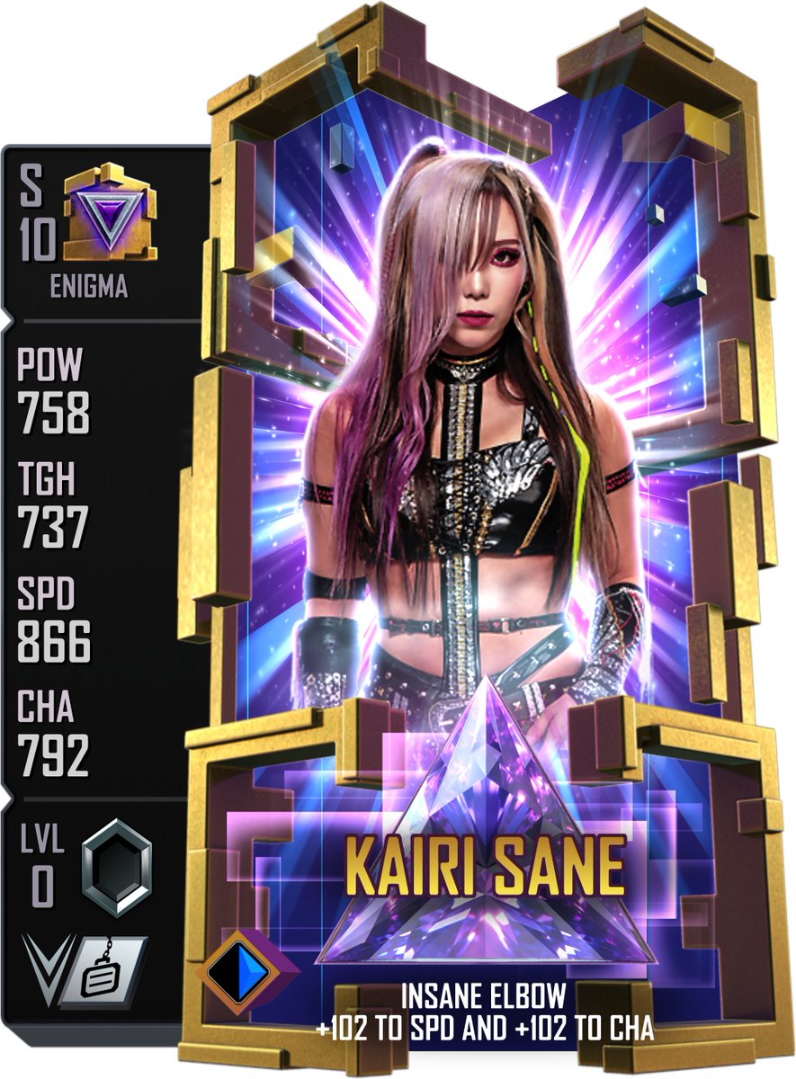 🚨 NEW EXCLUSIVE REVEALS! 🚨 You already know we got the Enigma rarity hookup! Shoutout 2K and Cat Daddy for this, this design is SICK... 😍 Out of 10, what are you giving it? 👀 #WWESuperCard | @WWESuperCard