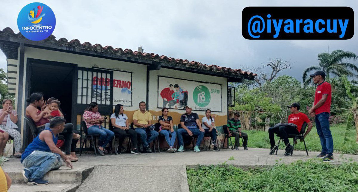 Nos reunimos con el poder popular en Urachiche, en las inmediaciones de @YAR30Pcbv, espacio de articulación de cara a lo que será la readecuación de este importante espacio TIC de @iyaracuy 

#5SeñasDelPueblo
¡Vamos!
<a href="/Gabrielasjr/">Gabriela Jiménez</a>
<a href="/LaRosaInfoVE/">LaRosaInfoVE</a>
<a href="/InfocentroOce/">Infocentro_Vzla3</a>