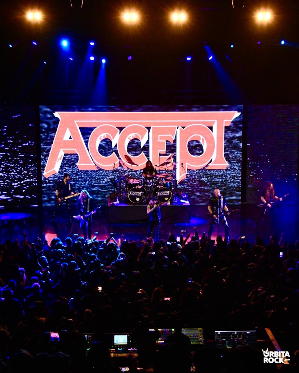 Tonight it’s my 7th show filling in with @accepttheband at Sala Urbana (Antes Foro 360) - Mexico City, Mexico!