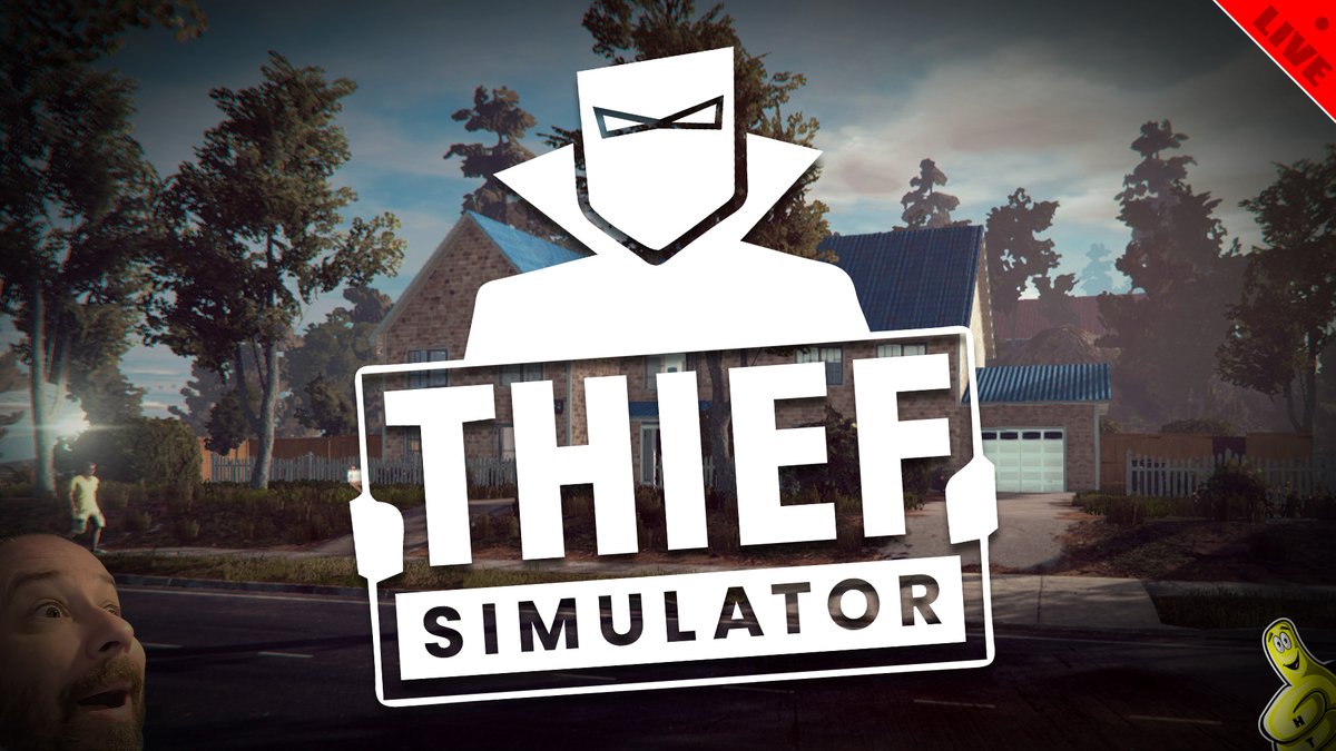 HappyThumbs's tweet photo. Hey guys! Back trying to get our "THIEF" on as we work our way through Thief Simulator on PS5! Come hang! #ThiefSimulator #ThiefSim #BooYaKaShouw #HTG 
Link to stream:
https://t.co/toz7FFVdGz https://t.co/pZ9I9QQLay