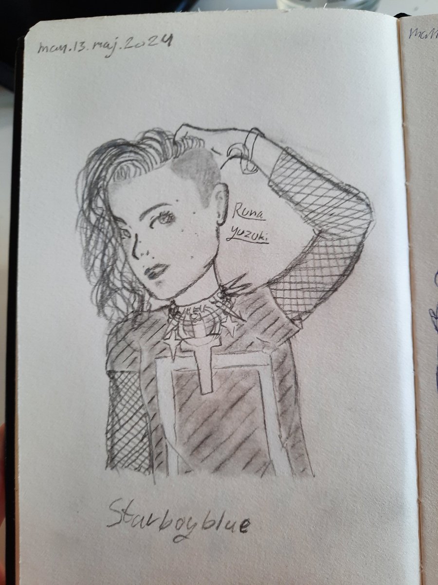 RunaVolve's tweet photo. Fanart of starboyblue and the picture reference.
#fanart #starboyblue #starboybluefanart #myart #originalart #sketch #art #sketchportrait https://t.co/VqmNBjdA1z
