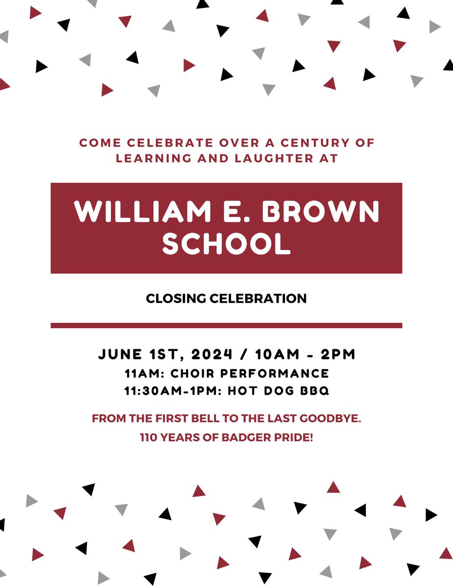 dsbn's tweet photo. ✨ Save the date ✨ to celebrate with us before the doors close for the final time!

William E. Brown and Winger Public School each invite you to attend their school's closing celebrations 🏫🎉

Don't miss the details 👇 Stop by, share your memories and say one last goodbye! 👋❤️ https://t.co/HKH8SnHIJW