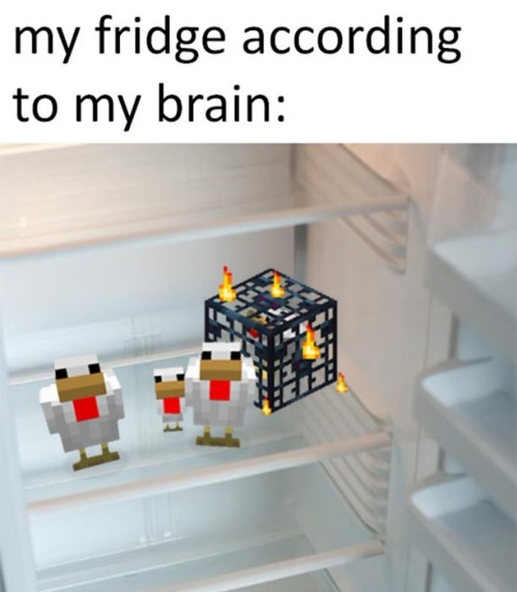 My brain's refrigerator
