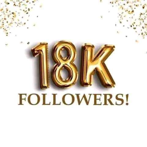 I have reached 18K followers! Thank you for your continued support. I could not have done it without each of you. 🙏🤗🎉 Thank you Mr @elonmusk @cb_doge آپ سب کا بہت بہت شکریہ ❤️۔۔۔ آج میرا 18000 فالوورز مکمل ہو گیا ہے ، اس خوشی میں ایک بڑا پروموشن پوسٹ اپلوڈ کرنے کا ارادہ ہے…