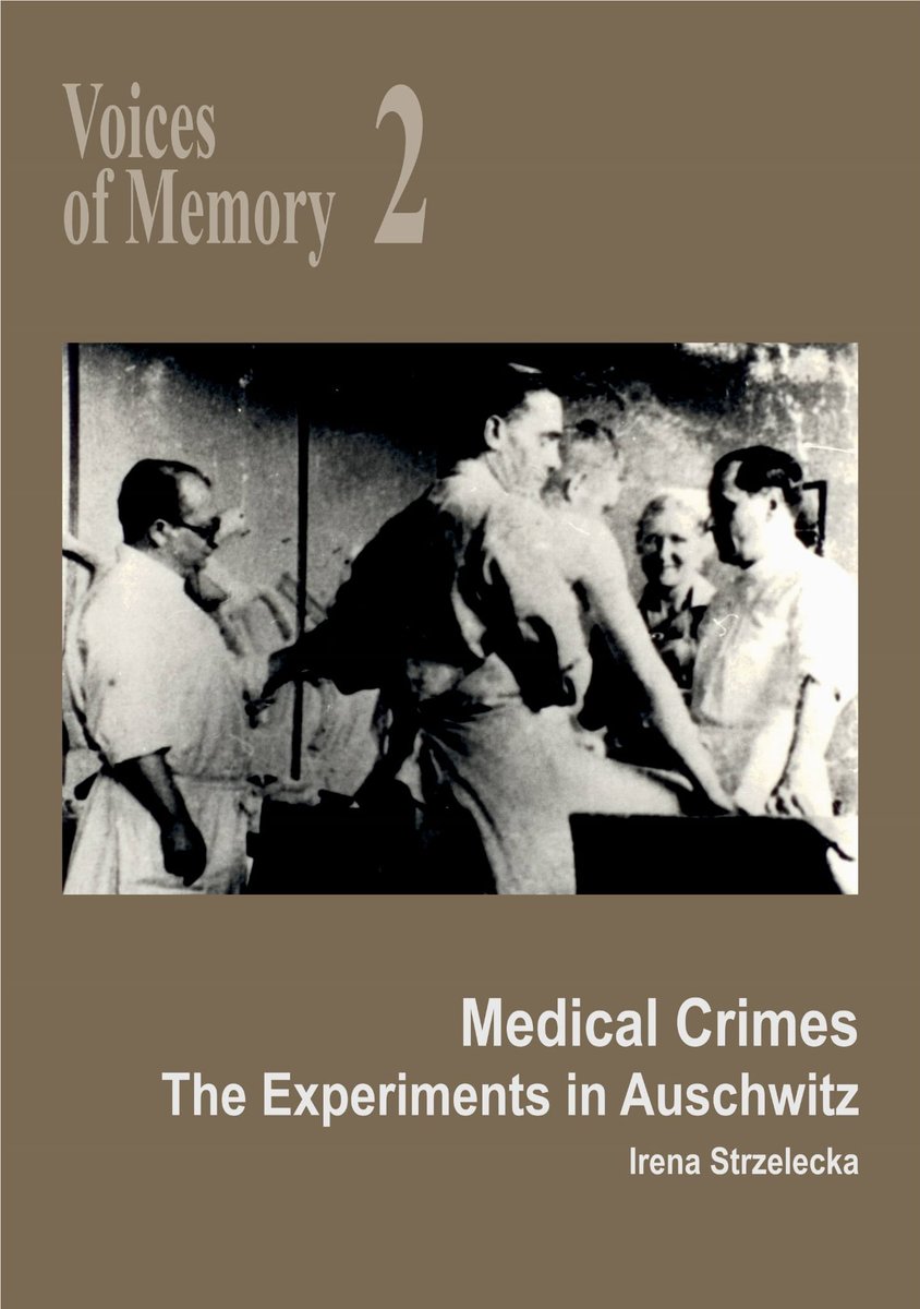BOOK | Voices of Memory vol 2 This volume includes 13 biographical notes of SS physicians who took part in medical experiments and the killing process in the concentration camps. It also includes historical details, testimonies, and documents. E-Book: books.auschwitz.org/en_US/p/E-BOOK…