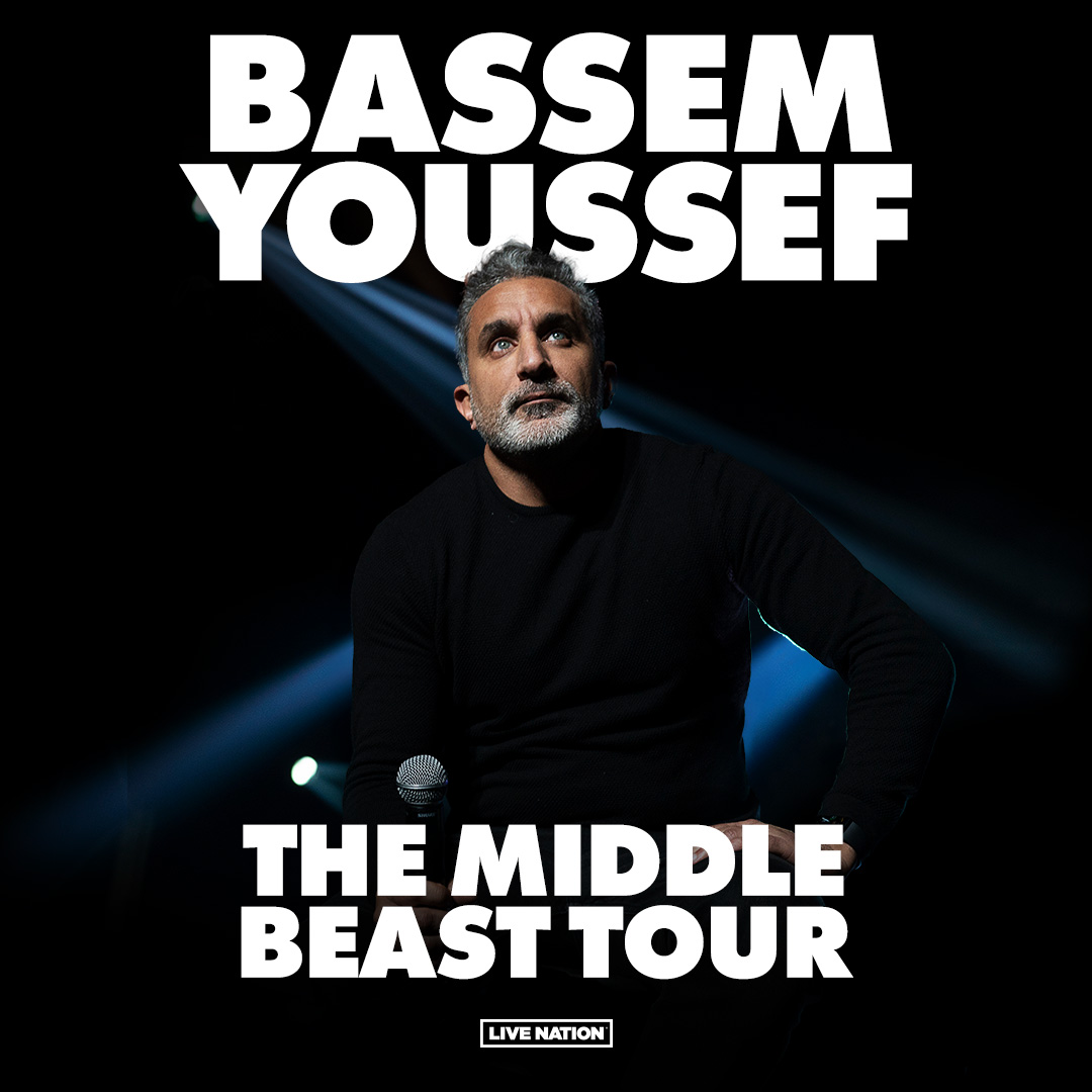 JUST ANNOUNCED: Bassem Youssef: The Middle Beast Tour is coming to Florida! Be the first to get tickets on Tuesday at 10AM (code: SOUNDCHECK). Tickets on sale Wednesday at 10AM. ➡️ Fri 9/20 - @TampaTheatre ➡️ Sat 9/21 - @DrPhillipsCtr