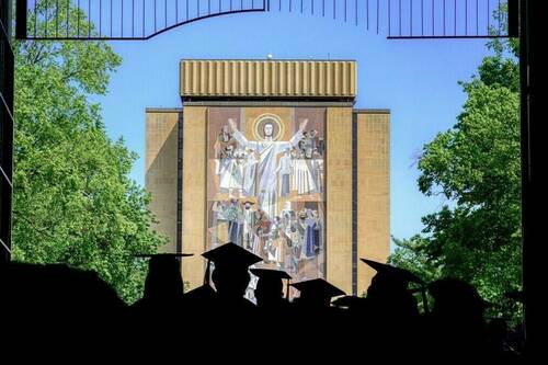 The class of 2024 is ready to take their place as the newest alumni of Our Lady's University 🎓 We'll confer 3,343 degrees this Saturday & Sunday during Commencement weekend activities: go.nd.edu/Commencement20… Join the celebration by using #ND2024