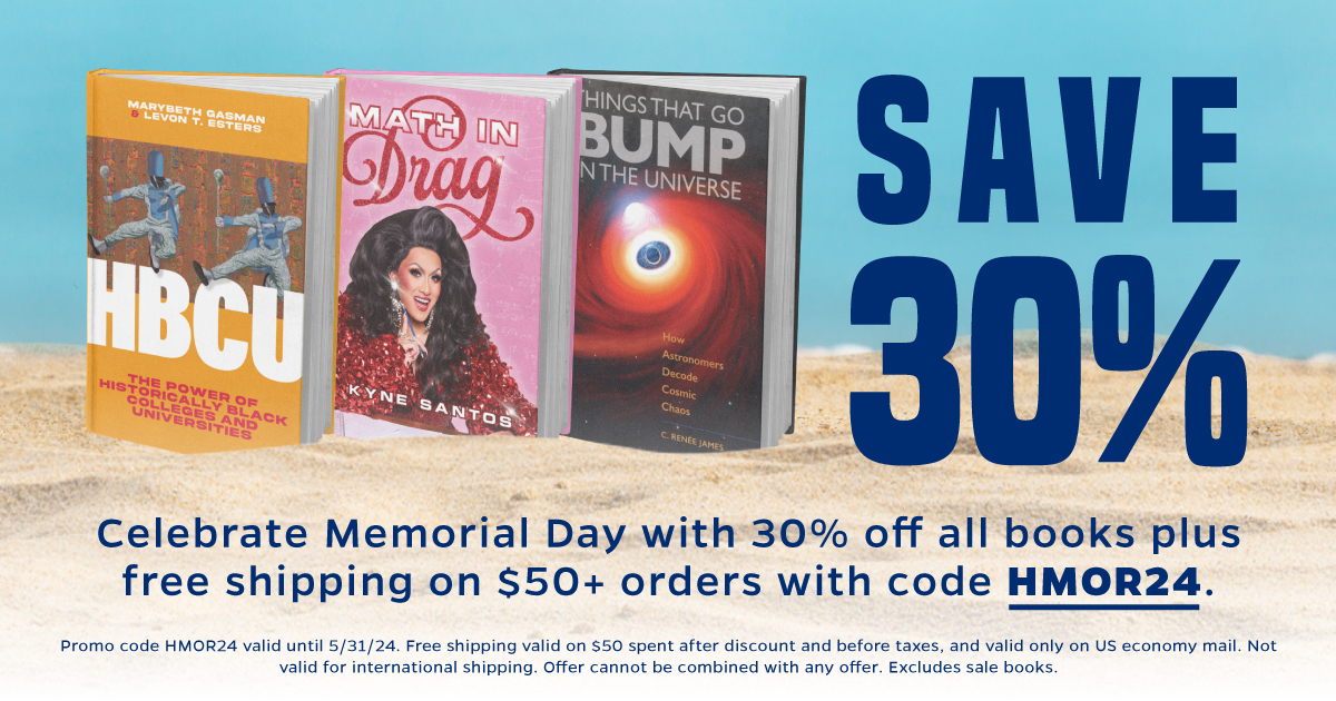 Celebrate the unofficial start to summer with our Memorial Day sale! ☀️ Save 30% on all books and get free shipping on your $50+ order with code HMOR24. press.jhu.edu/books?utm_sour…