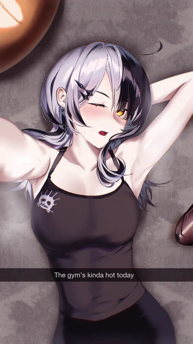 Gym day!#ShiorinSketch 