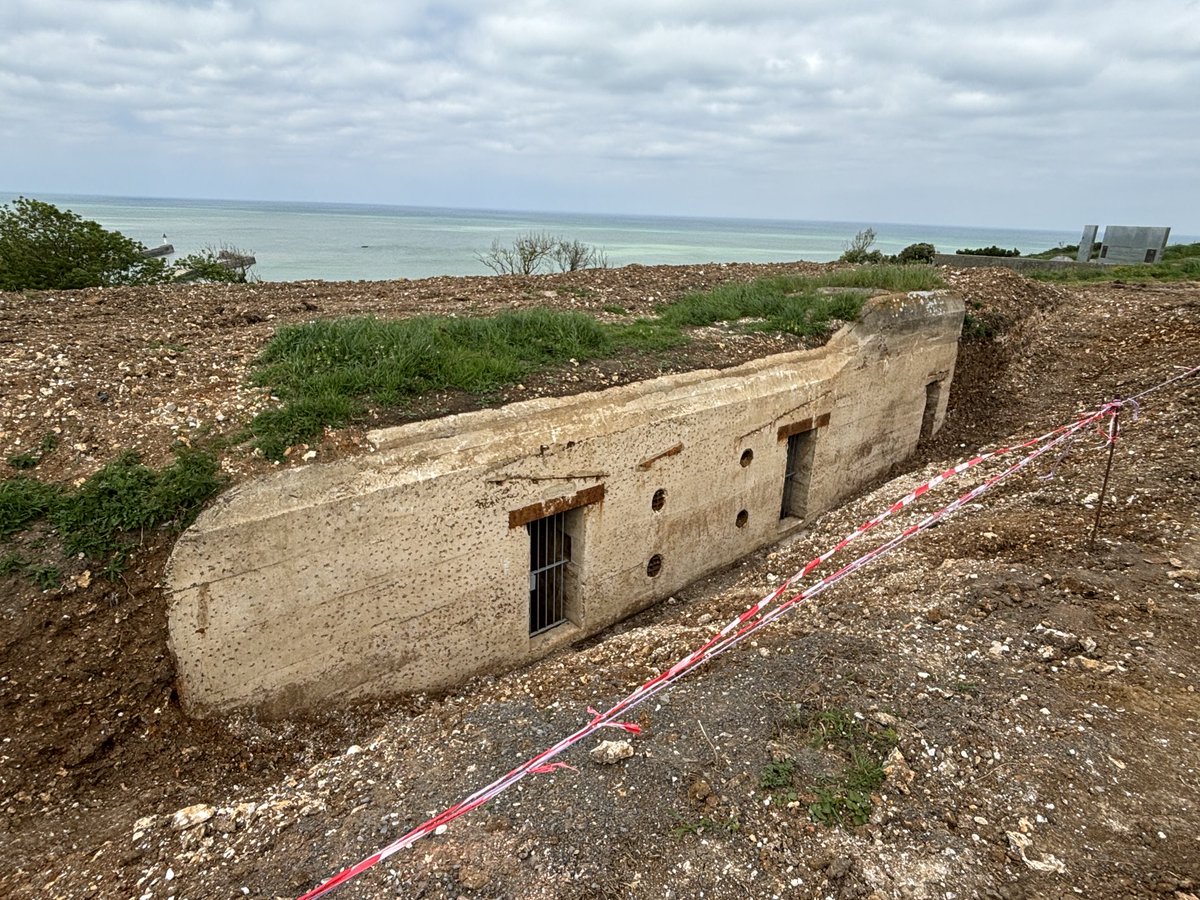 battleguide's tweet photo. The last time I walked over this ground it was just grass. Now look at what they’ve found (rediscovered). #StValeryenCaux #51HD 🏴 https://t.co/U5W0cyuIsd