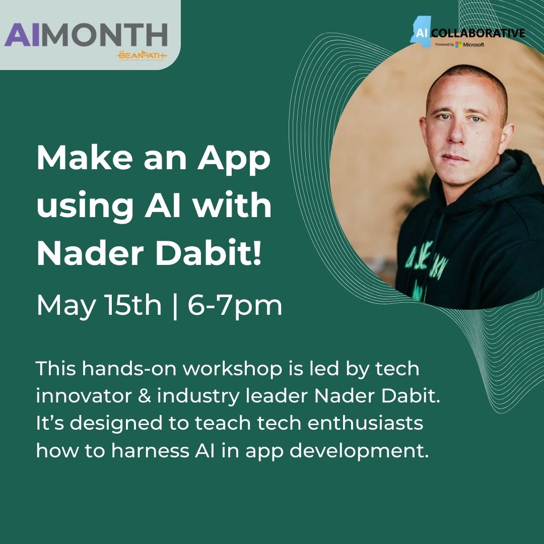 theBeanPath's tweet photo. Celebrate Techie Week with a deep dive into AI technologies through a lineup of immersive sessions including a talk with Dr. Nashlie Sephus, hands-on app development with Nader Dabit, and a code along with experts.

To learn more, please visit: https://t.co/zN6DQpozdj. https://t.co/wRQjSePgdQ